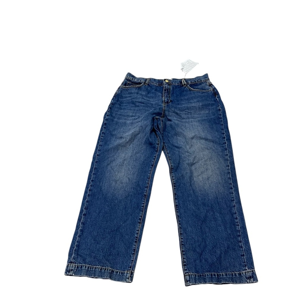 TRIARCHY HIGH WAIST WIDE LEGS JEANS - Picture 11 of 12